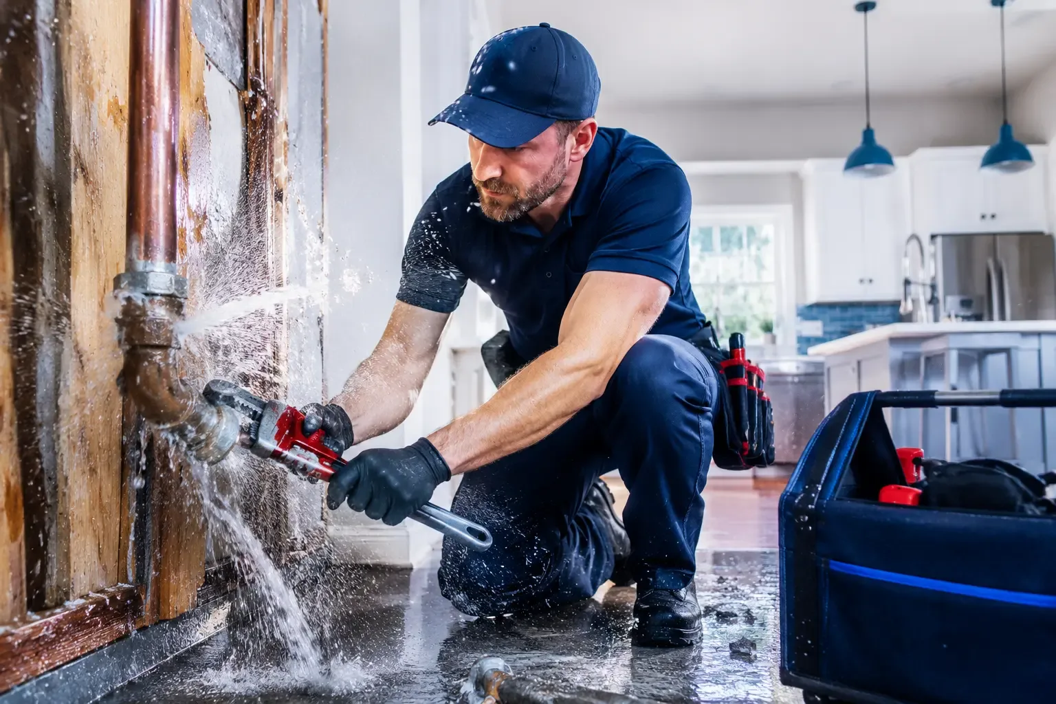 Local emergency pipe repair professionals in Uledi, PA